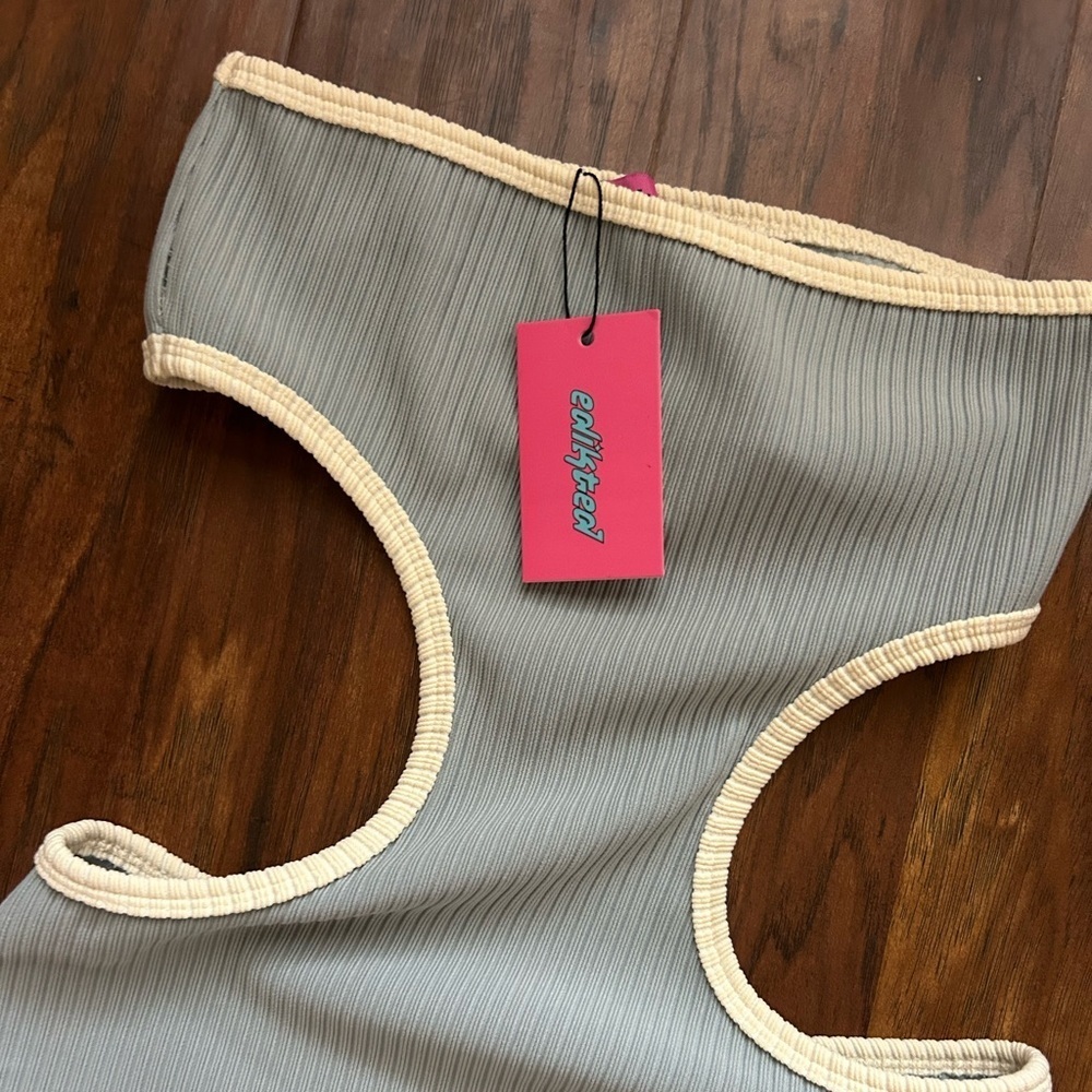 Edikted NWT Maxi Dress Sode Cut Outs Going Out Cocktail - Picture 4 of 8